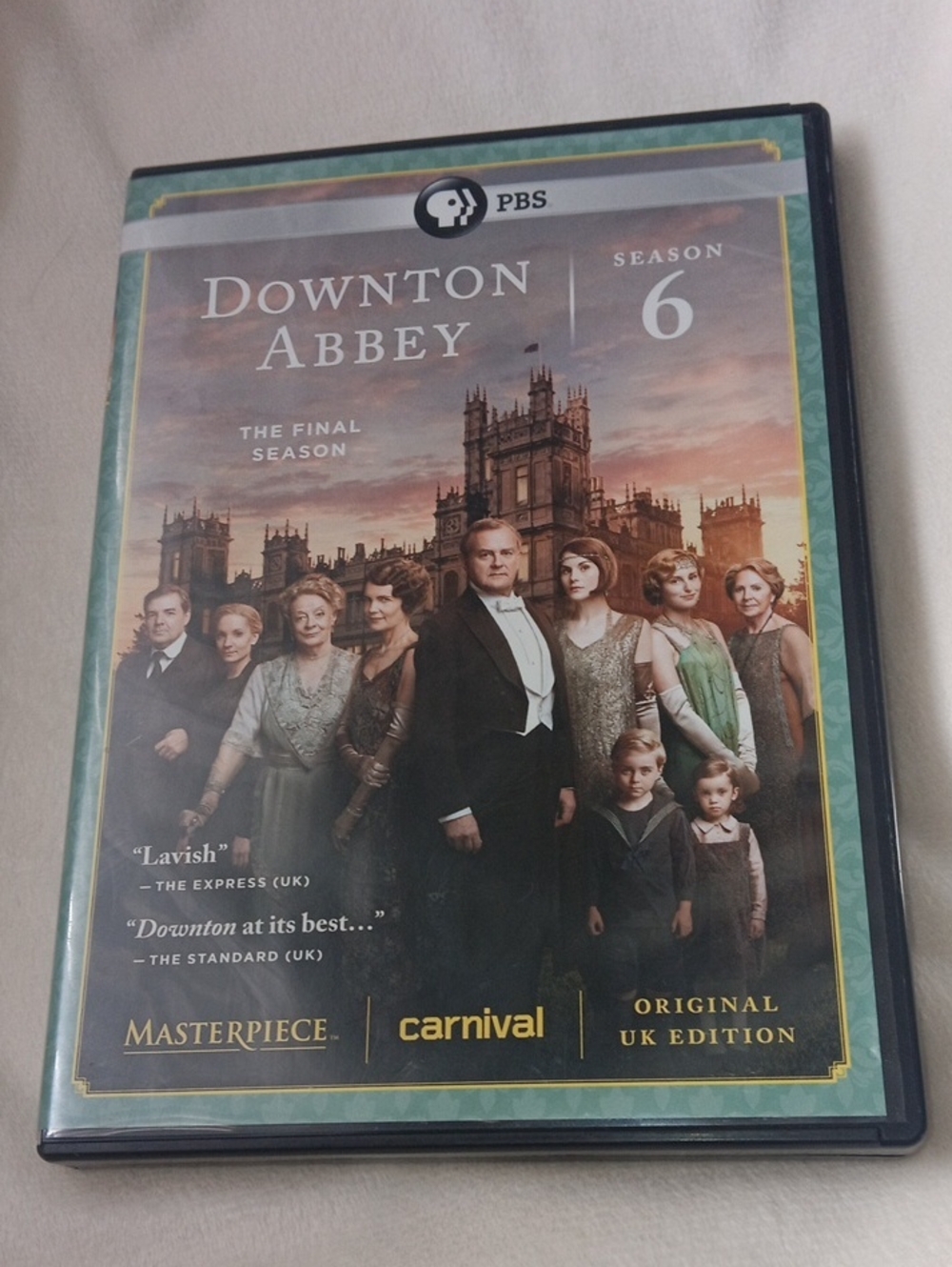 Downton Abbey Season 6 DVD PBS